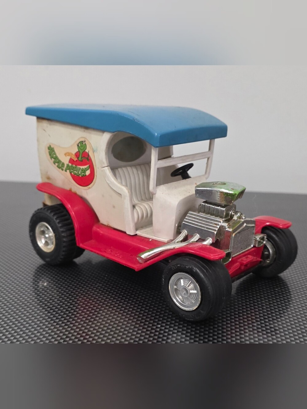 Vintage Tonka T'S Truck Apple Peeler Ford Model T Pressed Steel Toy 1335